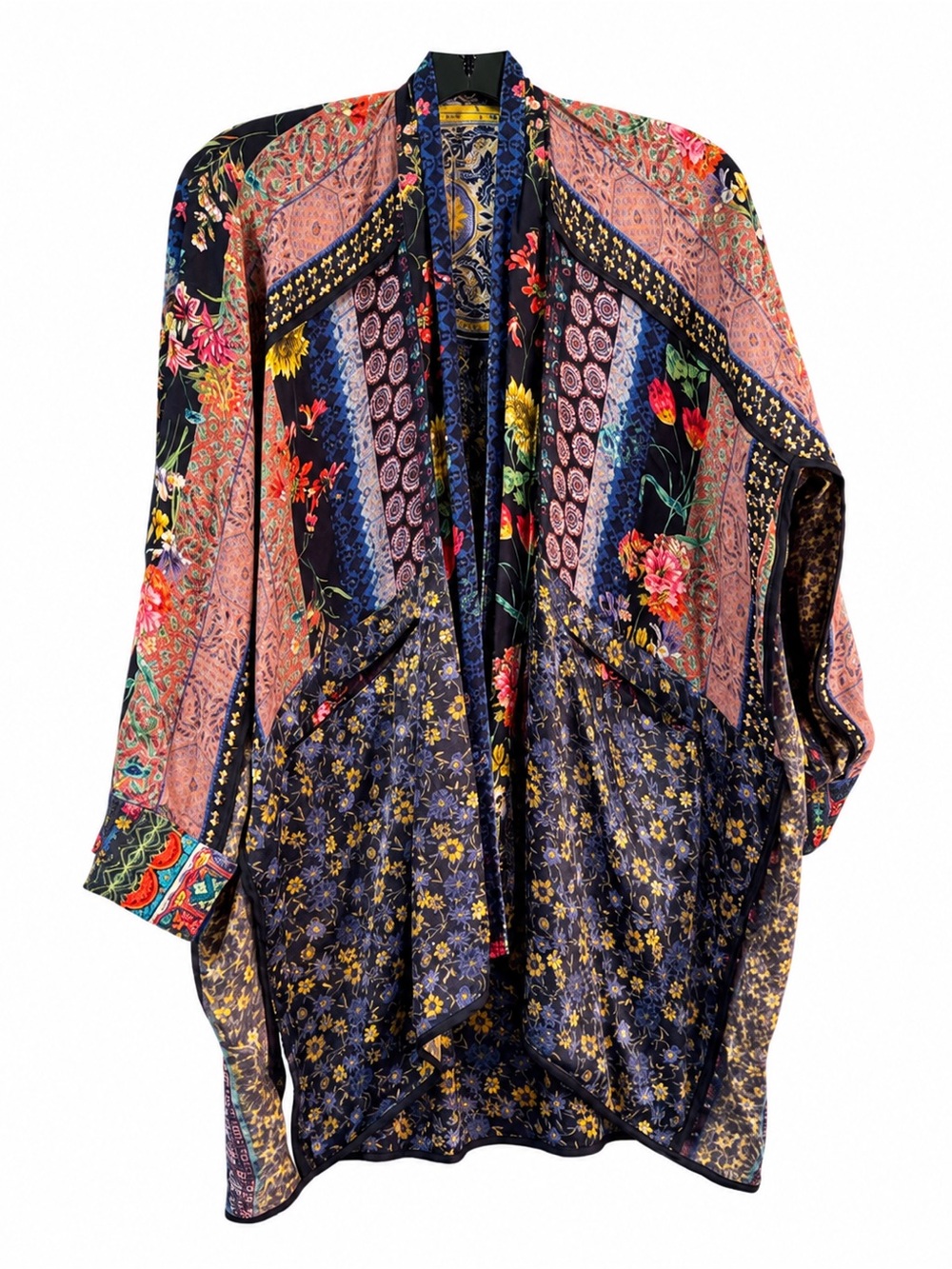 Johnny Was Multicolor Embroidered Jacket xs. Reversible!!